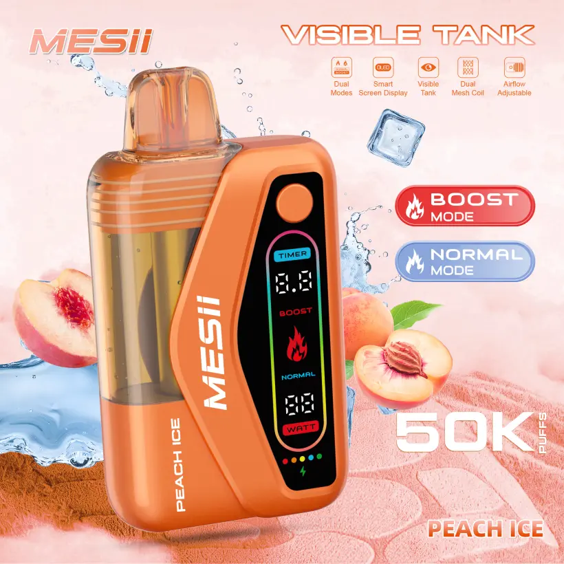 Mesii 50k Puffs Visble Tank Dual Mode Disposable Vape 50000 Free Shipping 6 Mesii 50k Puffs Visble Tank Dual Mode Disposable Vape 50000 Free Shipping