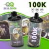 QQ Bang 100k Puffs 100000 Rechargeable Fruit Flavored Disposable Vape 2026 Free Shipping