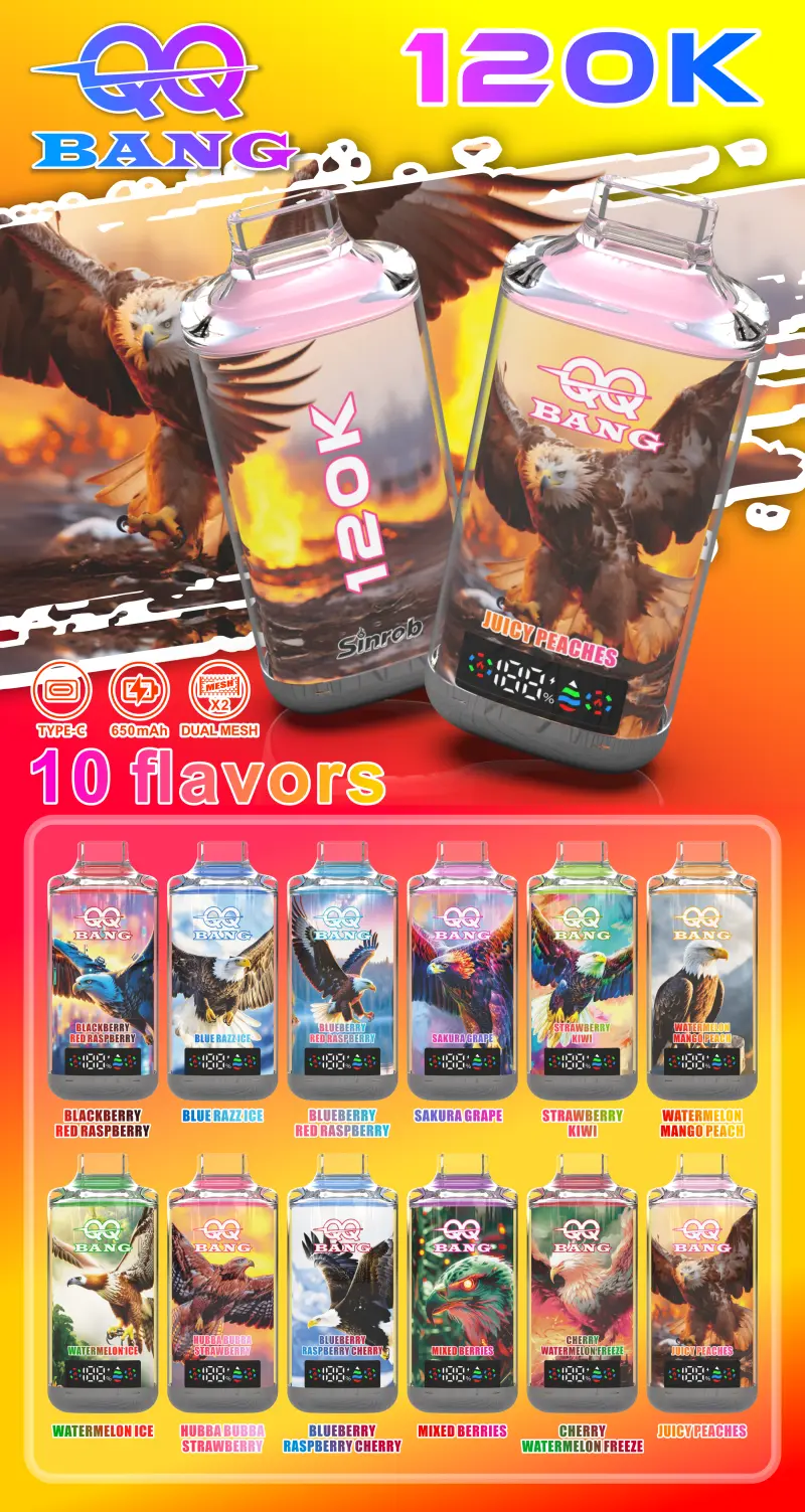 QQ Bang 120k Puffs Crystal Cheap Disposable Vape 120000 Free Shipping 16 QQ Bang 120k Puffs Crystal Cheap Disposable Vape 120000 Free Shipping