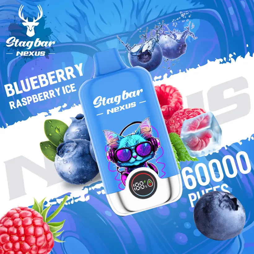 Stagbar 60k Puffs Nexus Disposable Vape 60000 EU Warehouse 6 Stagbar 60k Puffs Nexus Disposable Vape 60000 EU Warehouse