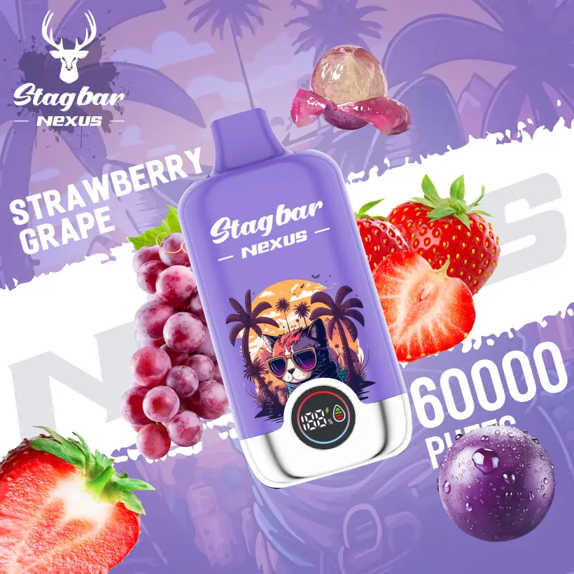 Stagbar 60k Puffs Nexus Disposable Vape 60000 EU Warehouse 4 Stagbar 60k Puffs Nexus Disposable Vape 60000 EU Warehouse