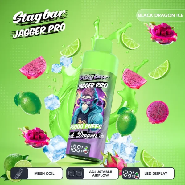 Stagbar Jagger Pro 40K Puffs 40000 Disposable Vape Wholesale EU Warehouse