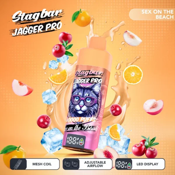 Stagbar Jagger Pro 40K Puffs 40000 Disposable Vape Wholesale EU Warehouse