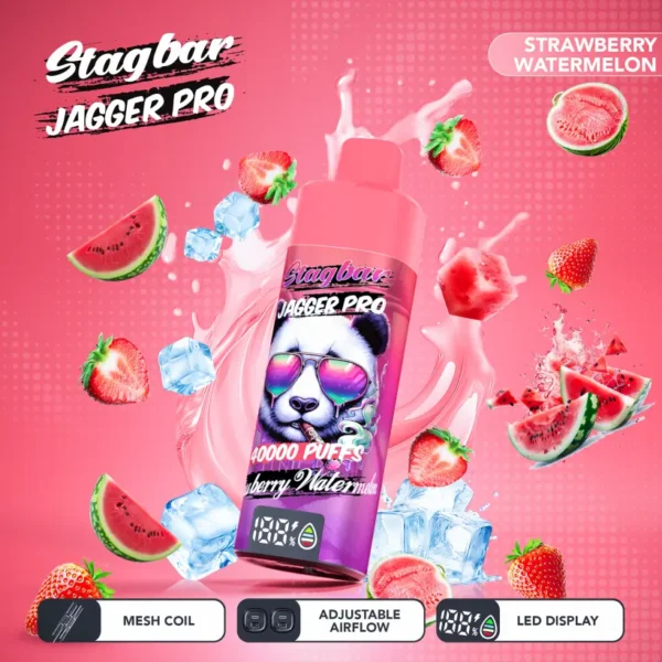 Stagbar Jagger Pro 40K Puffs 40000 Disposable Vape Wholesale EU Warehouse