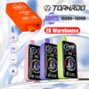 UZY 30K Puffs 30000 Tornado 2 in 1 Disposable Vape Whloesale Free Shipping
