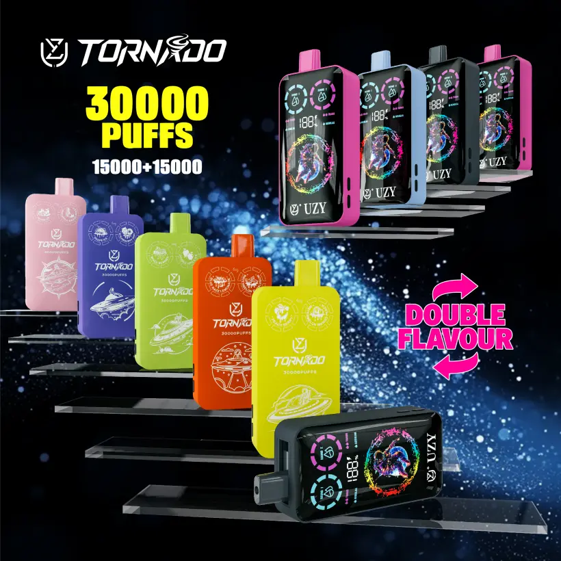 UZY 30K Puffs 30000 Tornado 2 in 1 Disposable Vape Whloesale Free Shipping 5 UZY 30K Puffs 30000 Tornado 2 in 1 Disposable Vape Whloesale Free Shipping