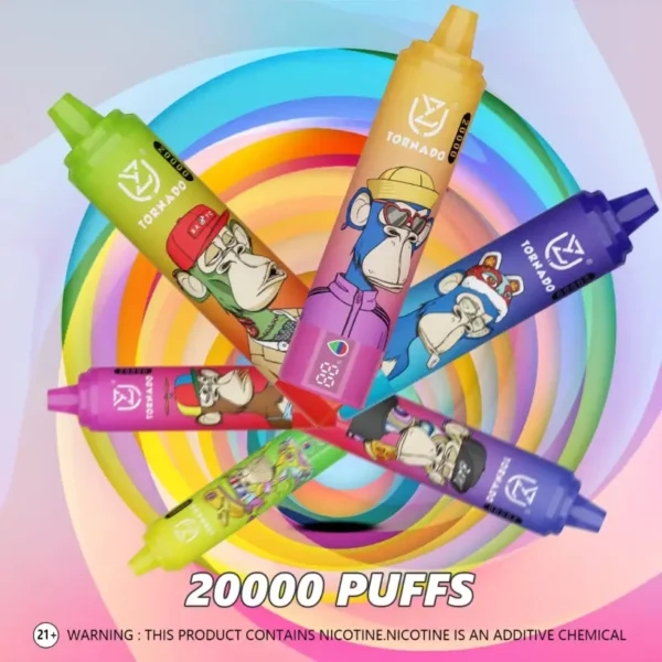 UZY Tornado 20000 Puffs Disposable Vape Wholesale EU Warehouse