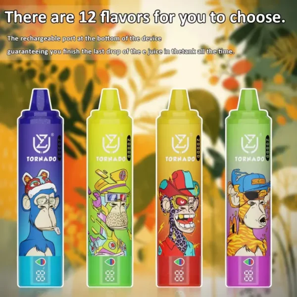 UZY Tornado 20000 Puffs Disposable Vape Wholesale EU Warehouse
