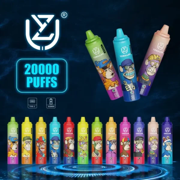 UZY Tornado 20000 Puffs Disposable Vape Wholesale EU Warehouse