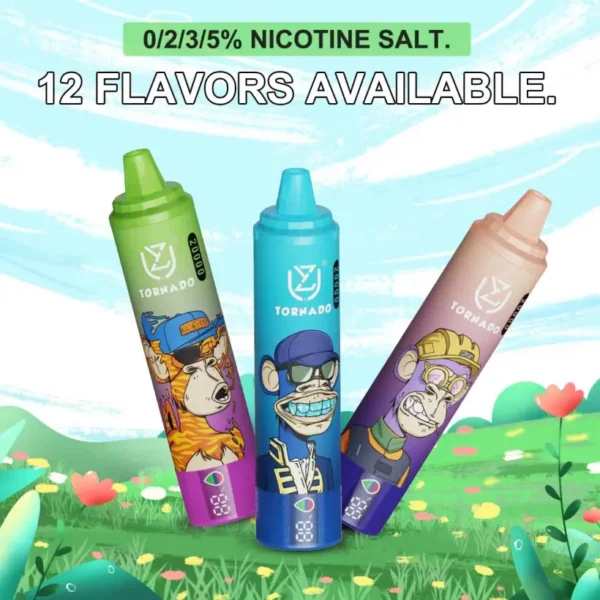 UZY Tornado 20000 Puffs Disposable Vape Wholesale EU Warehouse