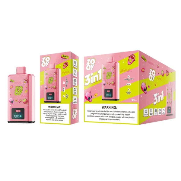 ZOOY 150K Puffs 150000 Triple Flavors 3 in 1 Disposable Vape Wholesale EU Warehouse