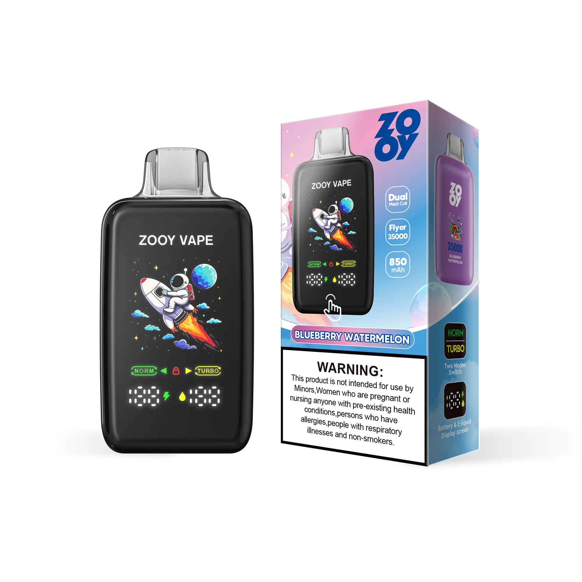 ZOOY FLYER 35K Puffs 35000 Disposable Vape Wholesale EU Warehouse