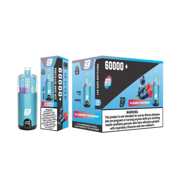 ZOOY Mega 60k Puffs 60000 DTL Shisha Disposable Vape Wholesale EU Warehouse