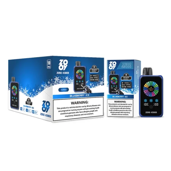 ZOOY ZERO 45k Puffs 45000 Nicotine & Ice Control Disposable Vape Wholesale EU Warehouse 10 ZOOY ZERO 45k Puffs 45000 Nicotine & Ice Control Disposable Vape Wholesale EU Warehouse