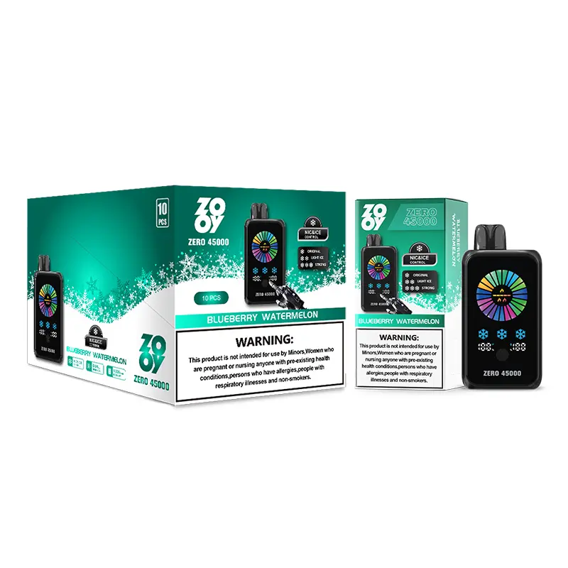 ZOOY ZERO 45k Puffs 45000 Nicotine & Ice Control Disposable Vape Wholesale EU Warehouse 8 ZOOY ZERO 45k Puffs 45000 Nicotine & Ice Control Disposable Vape Wholesale EU Warehouse