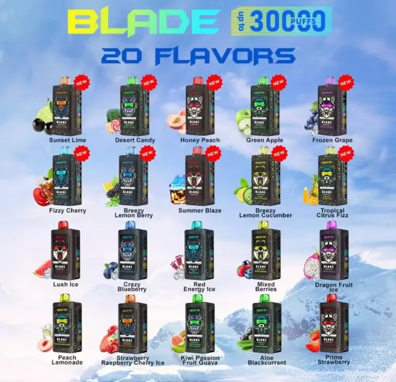Merry Mi 30k Puffs 30000 Blade Best Disposable Vape EU Warehouse Free Shipping