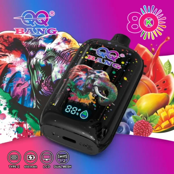 QQ Bang 80000 Puffs 80k Rechargeable Disposable Vape Pen Free Shipping 15 QQ Bang 80000 Puffs 80k Rechargeable Disposable Vape Pen Free Shipping