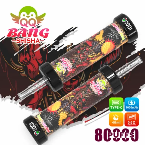 QQ Bang Shisha 80k Puffs 80000 Best Disposable Vape Pen Free Shipping