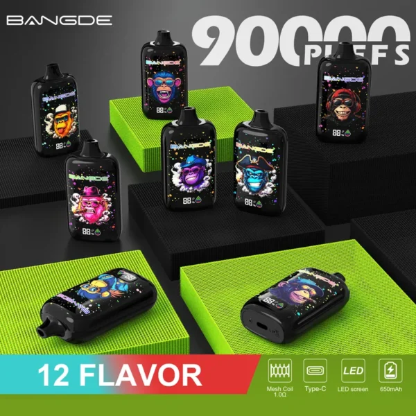 Bang DE 90000 Puffs 90k Disposable Vaper Liquid Wholesale