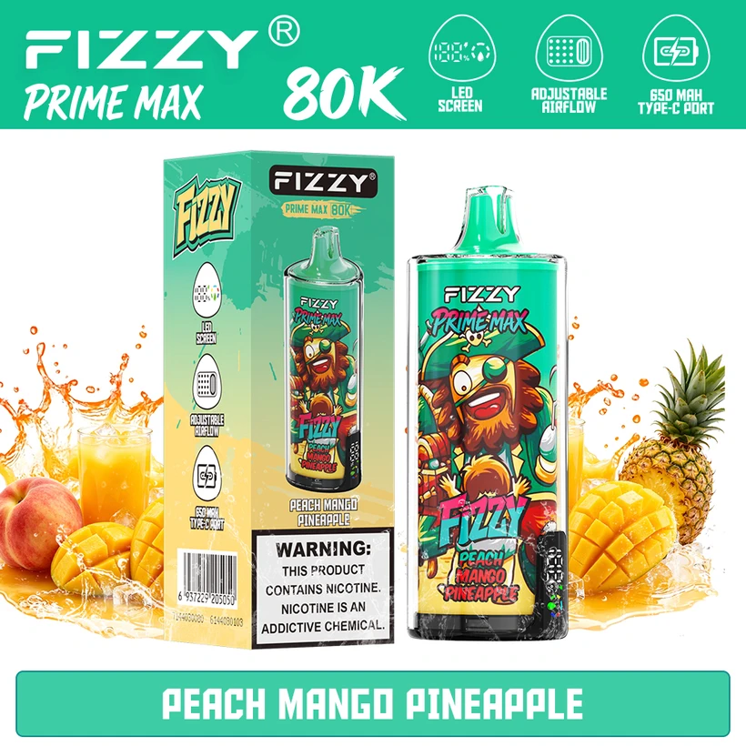 Fizzy 80k Puffs Prime Max Disposable Vape Pen EU Warehouse Free Shipping 7 Fizzy 80k Puffs Prime Max Disposable Vape Pen EU Warehouse Free Shipping