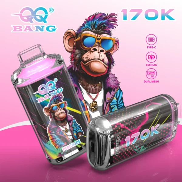 QQ Bang 170k Puffs Crystal Disposable Vape Wholesale Cheap Price Free Shipping
