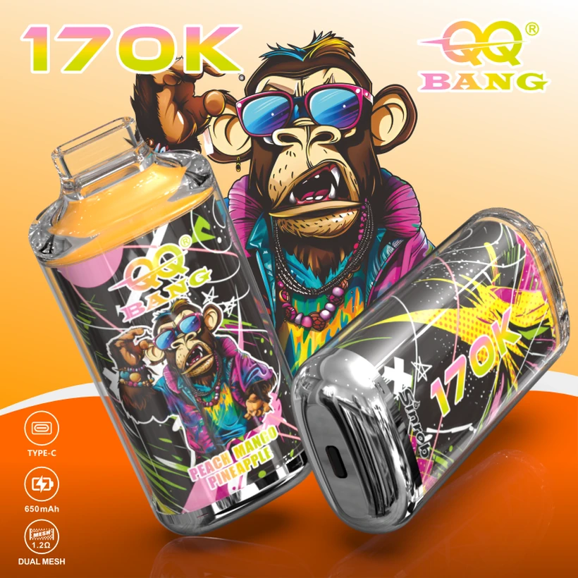 QQ Bang 170k Puffs Crystal Disposable Vape Wholesale Cheap Price Free Shipping 5 QQ Bang 170k Puffs Crystal Disposable Vape Wholesale Cheap Price Free Shipping