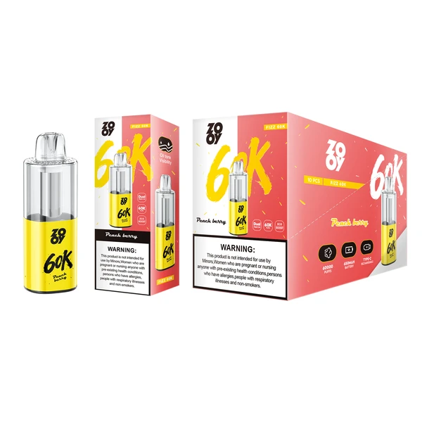 ZOOY 60K Puffs Crystal Disposable Vape EU Warehouse Free Shipping 6 ZOOY 60K Puffs Crystal Disposable Vape EU Warehouse Free Shipping