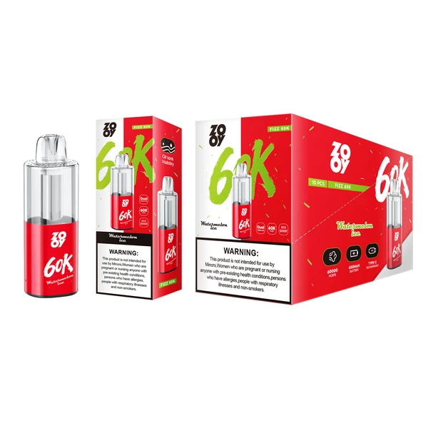 ZOOY 60K Puffs Crystal Disposable Vape EU Warehouse Free Shipping 3 ZOOY 60K Puffs Crystal Disposable Vape EU Warehouse Free Shipping