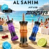 ATVS 200K Puffs AL SAHIM Shisha Rechargeable