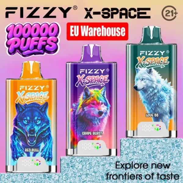 Fizzy 100K Puffs X-Space Crystal Vape