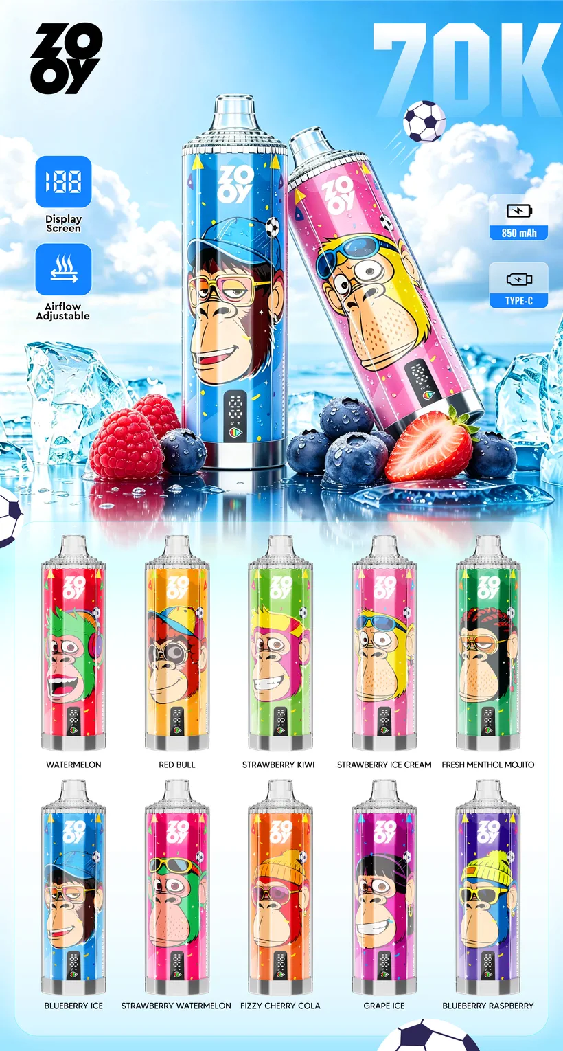 ZOOY 70K Puffs 70000 Crystal Vape Buy Disposable Vaper Online Wholesale Electronic Cigarette Europe Warehouse 16 ZOOY 70K Puffs Crystal Vape Buy Disposable Vaper