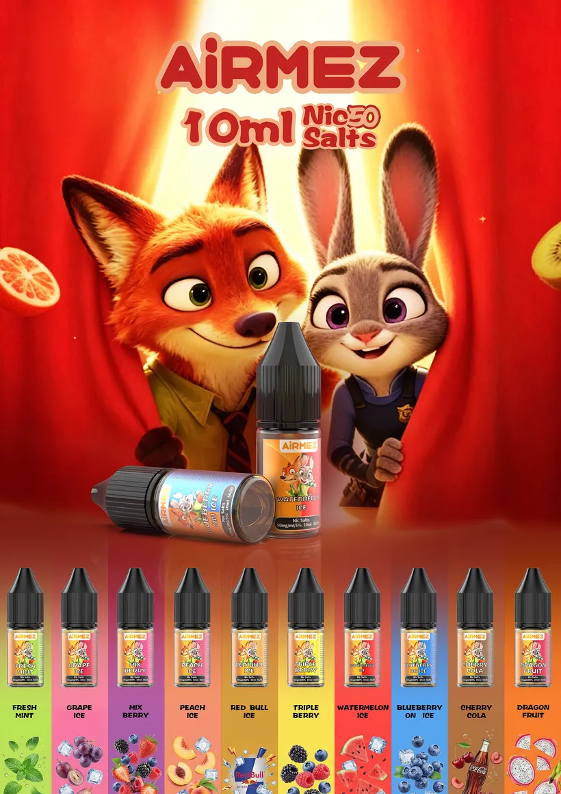 Airmez 10ml E-Liquid Vape Wholesale Original Factory Europe Warehouse 16 Airmez 10ml E-Liquid Vape Wholesale Original Factory