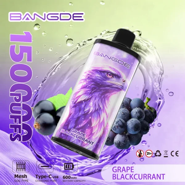 Bang DE 150K Puffs Crystal Rechargeable Disposable Vape