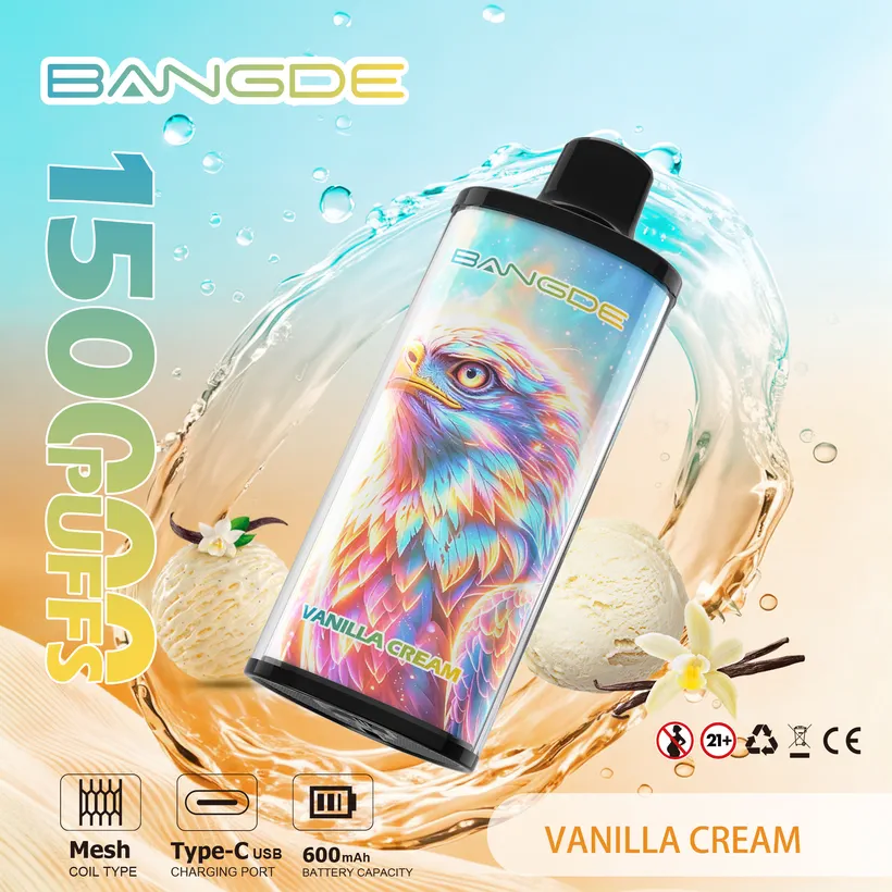 Bang DE 150K Puffs Crystal Rechargeable Disposable Vape Online Wholesale 8 Bang DE 150K Puffs Crystal Rechargeable Disposable Vape
