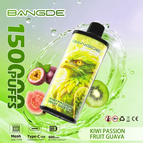 Bang DE 150K Puffs Crystal Rechargeable Disposable Vape Online Wholesale 13 Bang DE 150K Puffs Crystal Rechargeable Disposable Vape