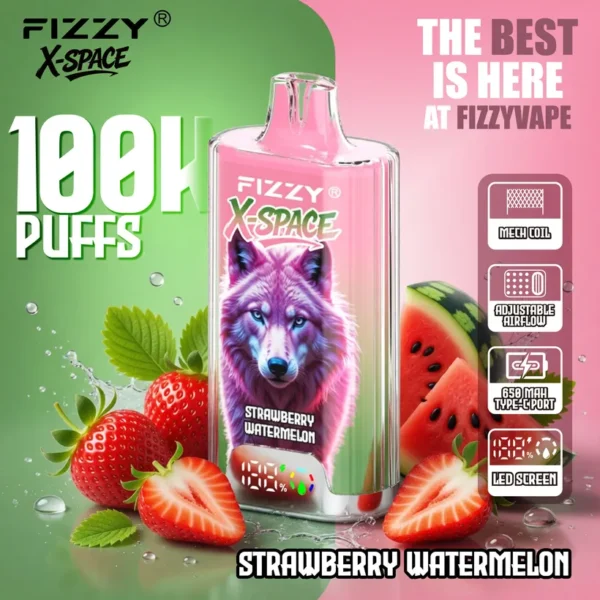 Fizzy 100K Puffs X-Space Crystal Vape Buy Disposable Online Wholesale Europe Warehouse 14 Fizzy 100K Puffs X-Space Crystal Vape