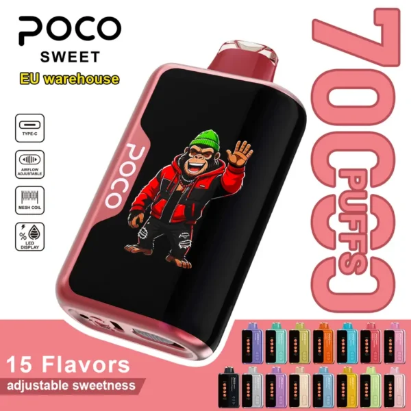 POCO 70000K Puffs Sweet Buy Disposable Vape