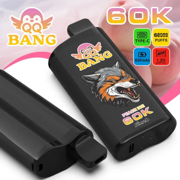 QQ Bang 60K Puffs 60000 Rechargeable Disposable Vape