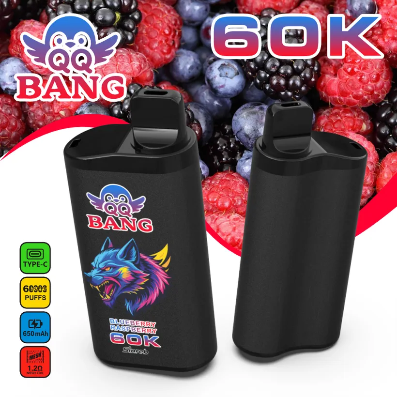 QQ Bang 60K Puffs 60000 Rechargeable Disposable Vape Online Wholesale Electric Cigarette 5 QQ Bang 60K Puffs 60000 Rechargeable Disposable Vape