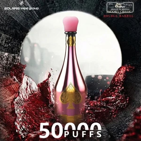 Solaris Champagne 50000 Puffs 50k Armand De Brignac Rechargeable Disposable Vape Online Wholesale 11 Solaris Champagne 50000 Puffs 50k Armand De Brignac Rechargeable