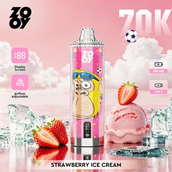 ZOOY 70K Puffs 70000 Crystal Vape Buy Disposable Vaper Online Wholesale Electronic Cigarette Europe Warehouse 11 ZOOY 70K Puffs Crystal Vape Buy Disposable Vaper
