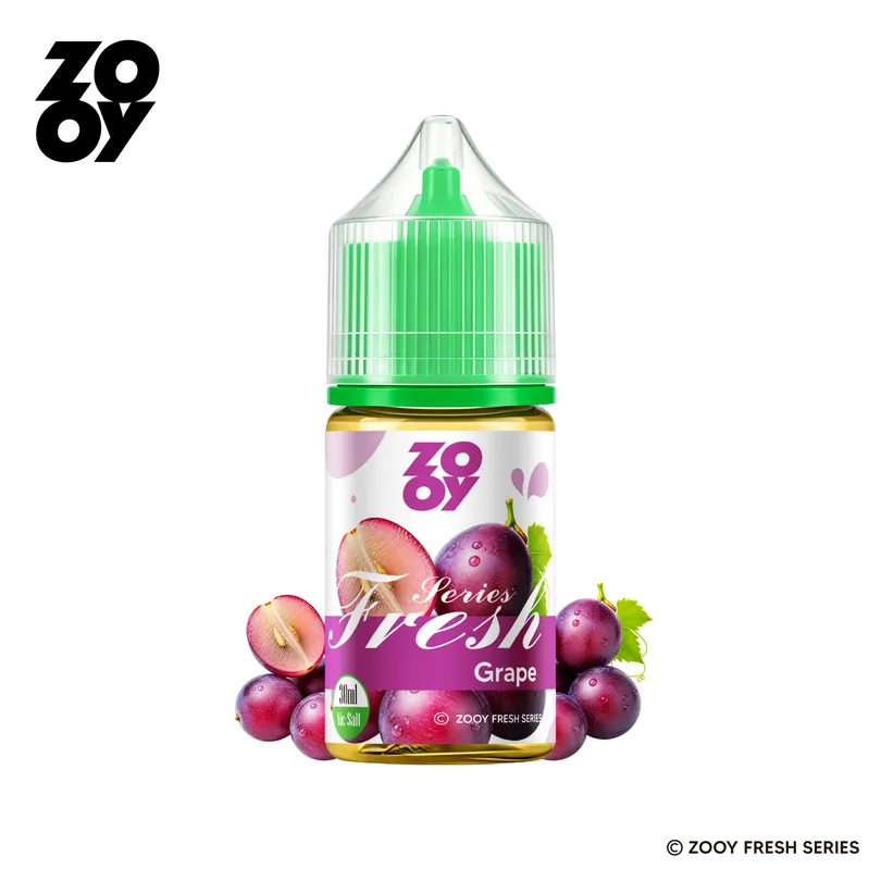 ZOOY E Liquid 30ML for Vape Fresh Series Vape Wholesale Original Factory Europe Warehouse 6 ZOOY E Liquid 30ML
