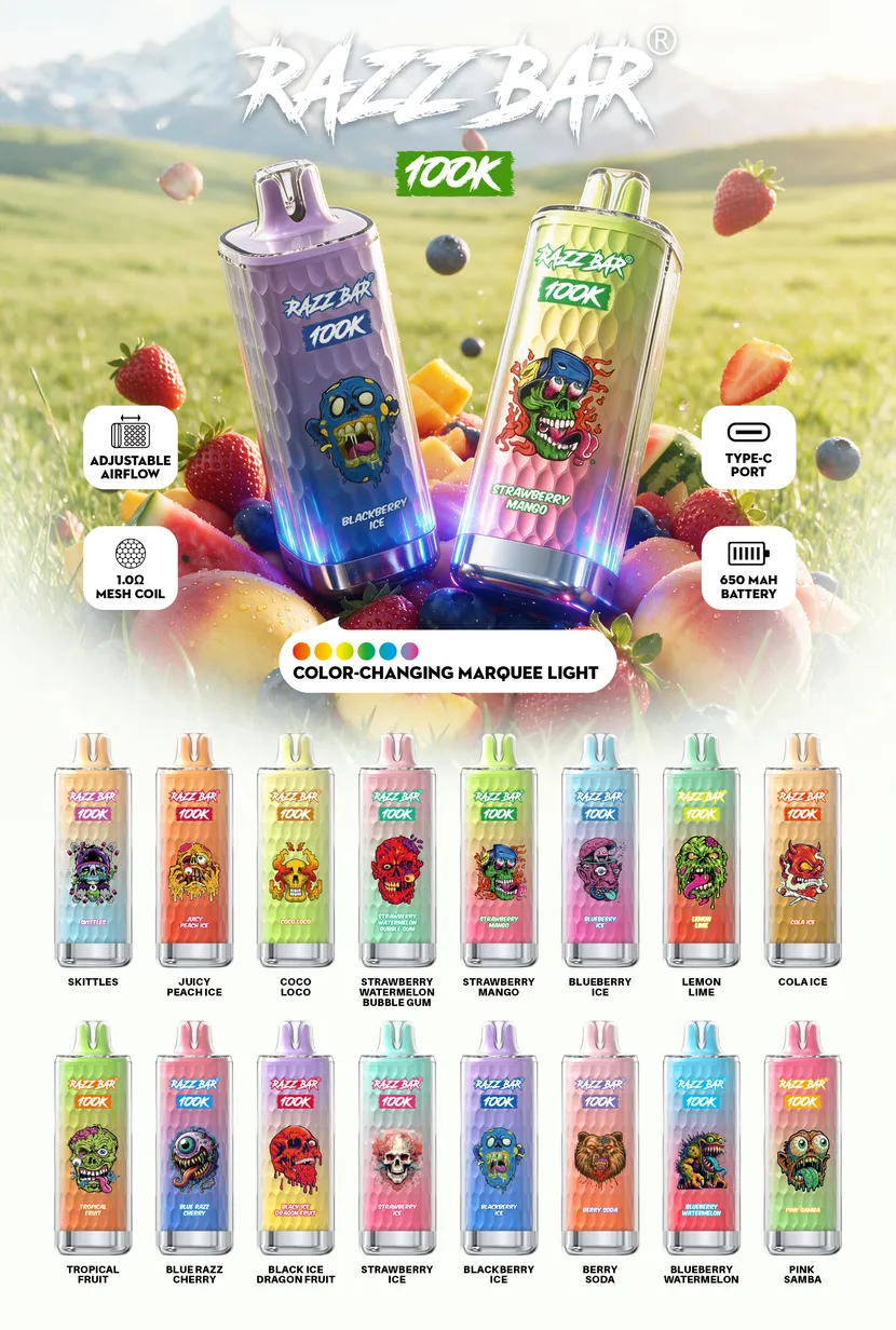 Razz Bar 100K Puffs Crystal Vape