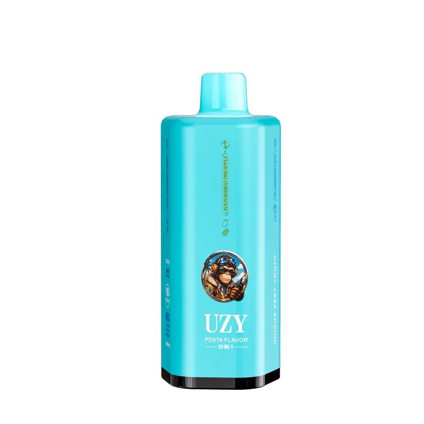 UZY 500K Puffs Wholesale Original Factory Smart Screen Online Wholesale 10in1 6 UZY 500K Puffs