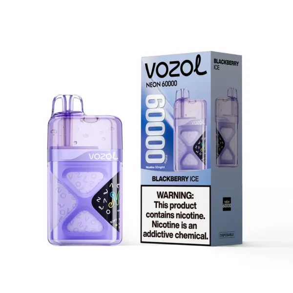 Vozol Neon 60K Puffs 3D Curved Screen Wholesale Rechargeable Visible Liquid Tank Europe Warehouse 15 Vozol Neon 60K