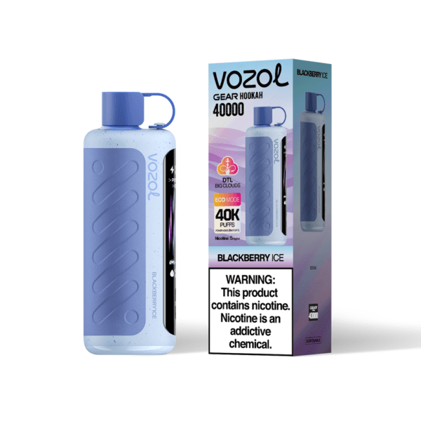 Vozol Gear Hookah 40000 40K Puffs Bulk Buy DTL Dual Mode Rechargeable Disposable Vape Europe Warehouse 14 Vozol Gear Hookah 40000 Puffs
