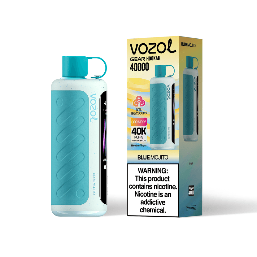 Vozol Gear Hookah 40000 40K Puffs Bulk Buy DTL Dual Mode Rechargeable Disposable Vape Europe Warehouse 5 Vozol Gear Hookah 40000 Puffs